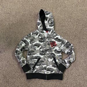 DC Kids Camouflage Hoodie Size M (7/8)